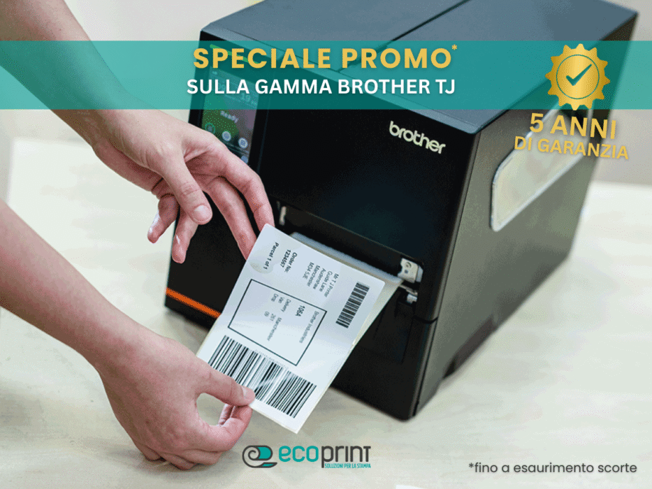 Ecoprint- partner Brother per stampanti termiche
