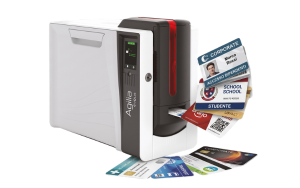 Stampante Evolis Agilia per badge personalizzate e card PVC